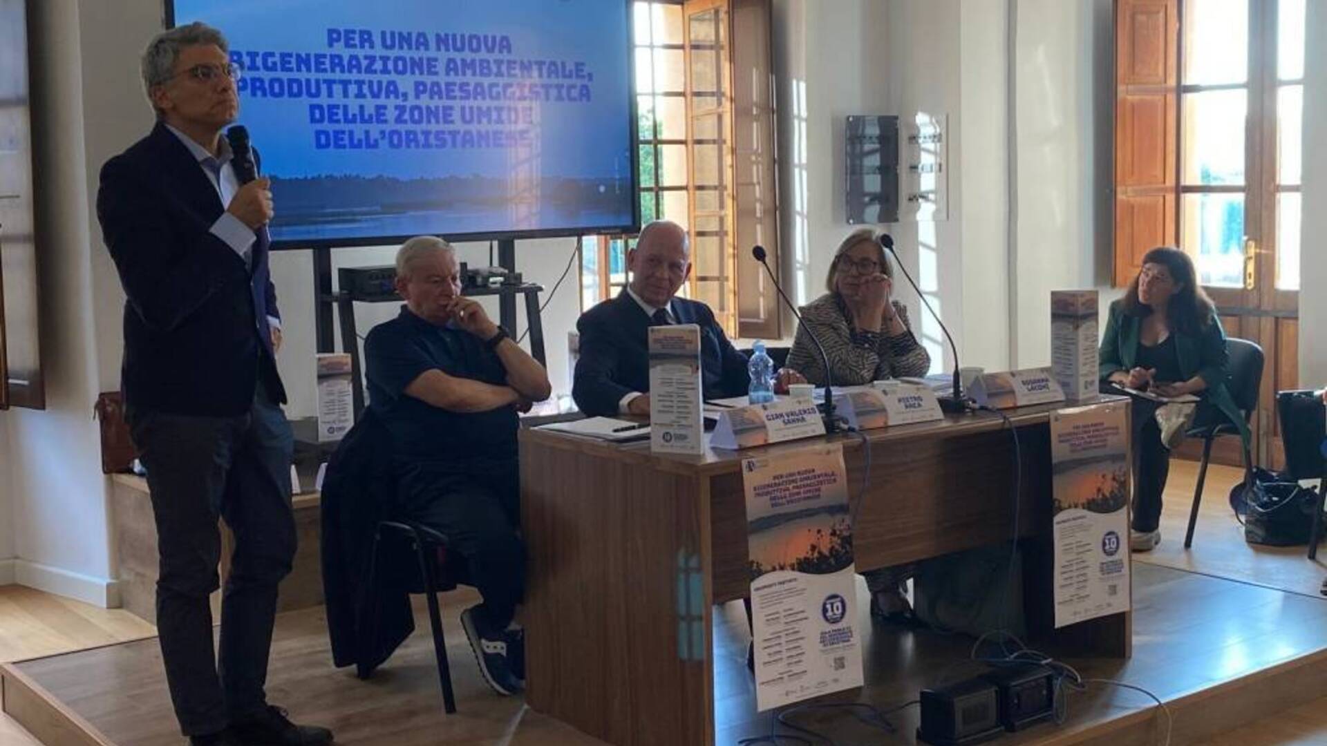 I cambiamenti climatici stanno modificando anche l’ecosistema negli stagni dell’Oristanese