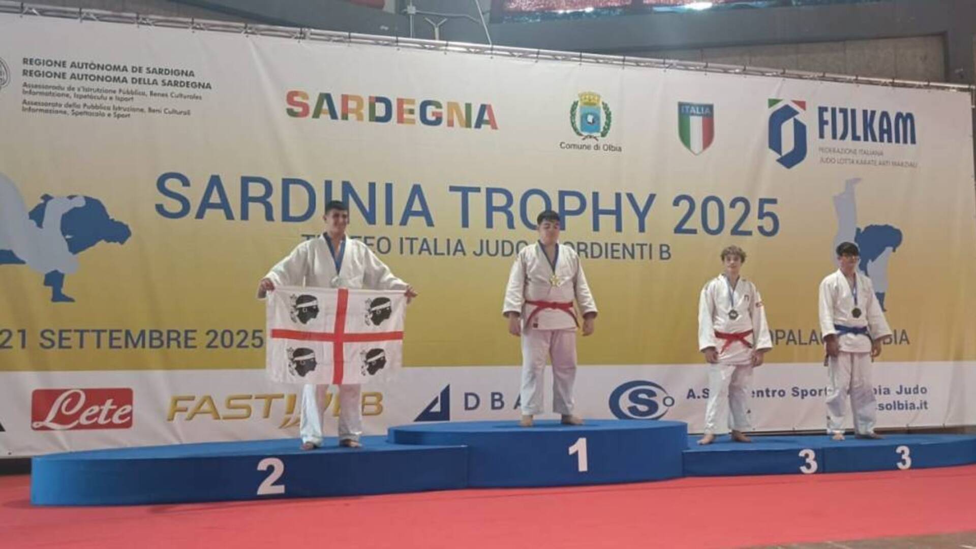 Argento a Olbia per il Judo Terralba con Cristian Loi