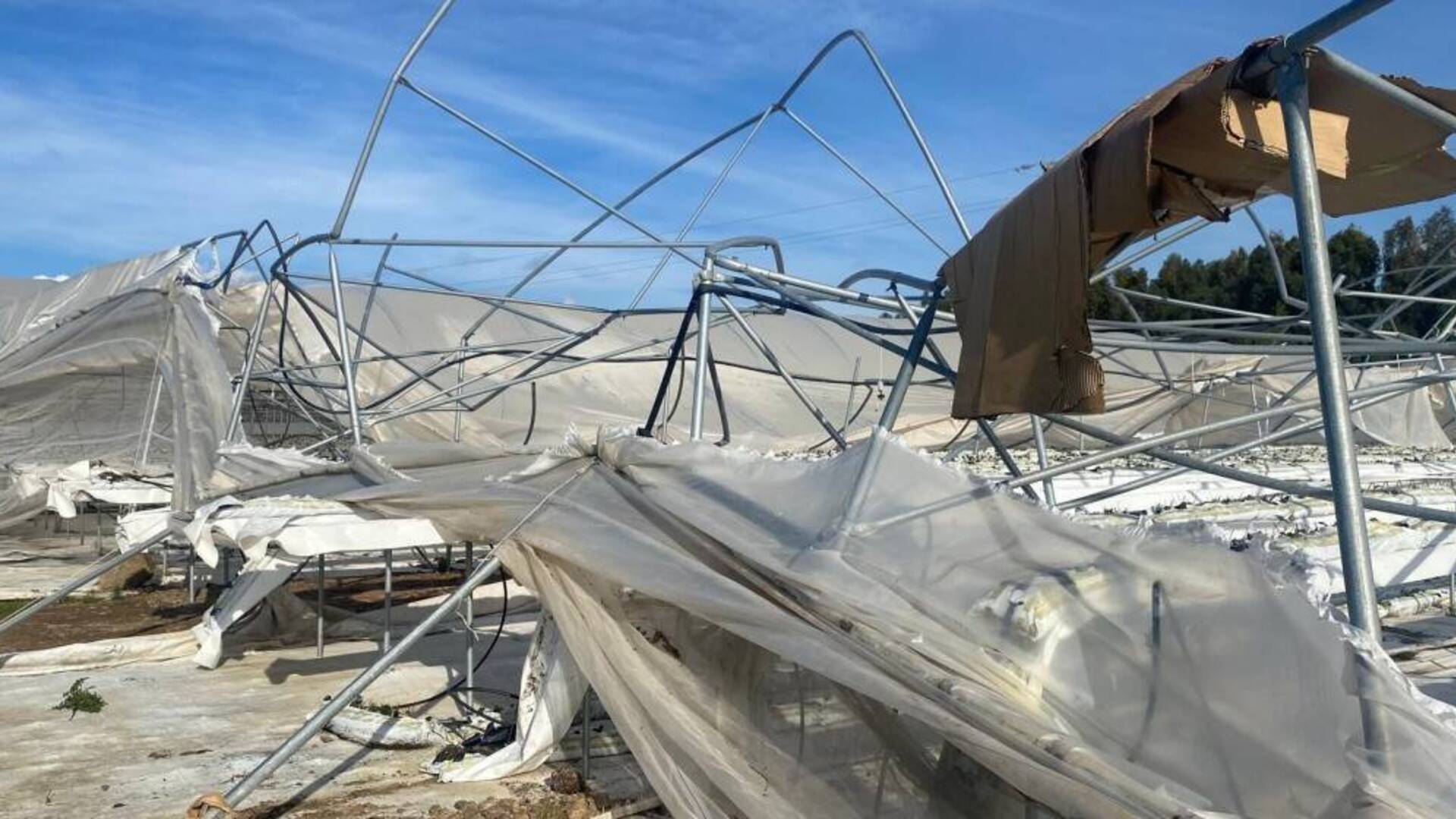 Sopralluogo nei territori colpiti dalla tromba d’aria, l’assessore Satta: “Già al lavoro per dare risposte concrete”