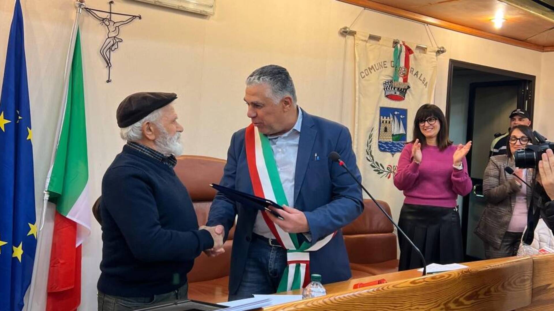 Terralba premia il suo pastore-attore Giuseppe Ignazio Loi