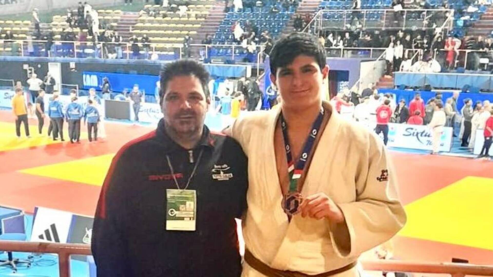 Bronzo per Cristian Loi della G.S. Judo Terralba ai Campionati italiani di Ostia