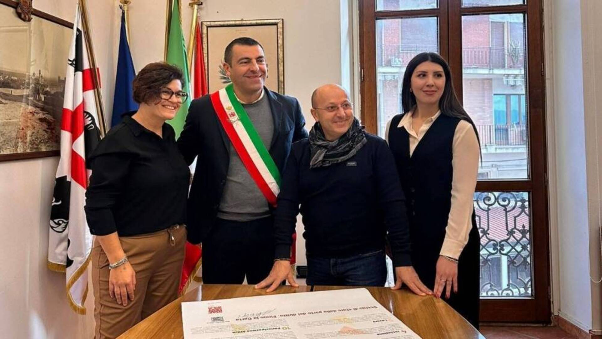 Il Comune di Sanluri firma la Carta dei Diritti delle persone con sclerosi multipla