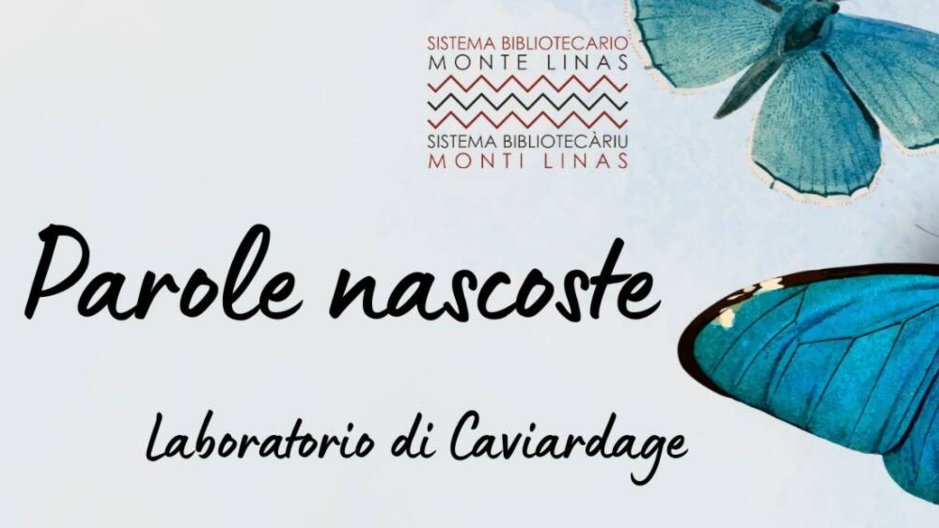 Caviardage: laboratori di poesia nelle biblioteche del sistema di Monte Linas