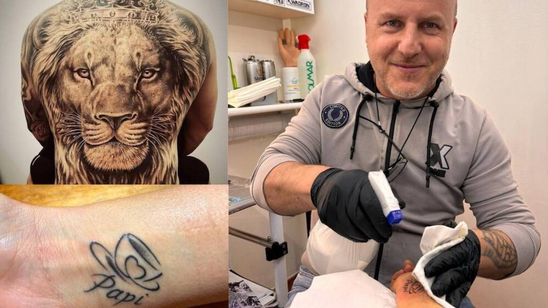 Storie incise sulla pelle,  con la mano di Fabio Serra