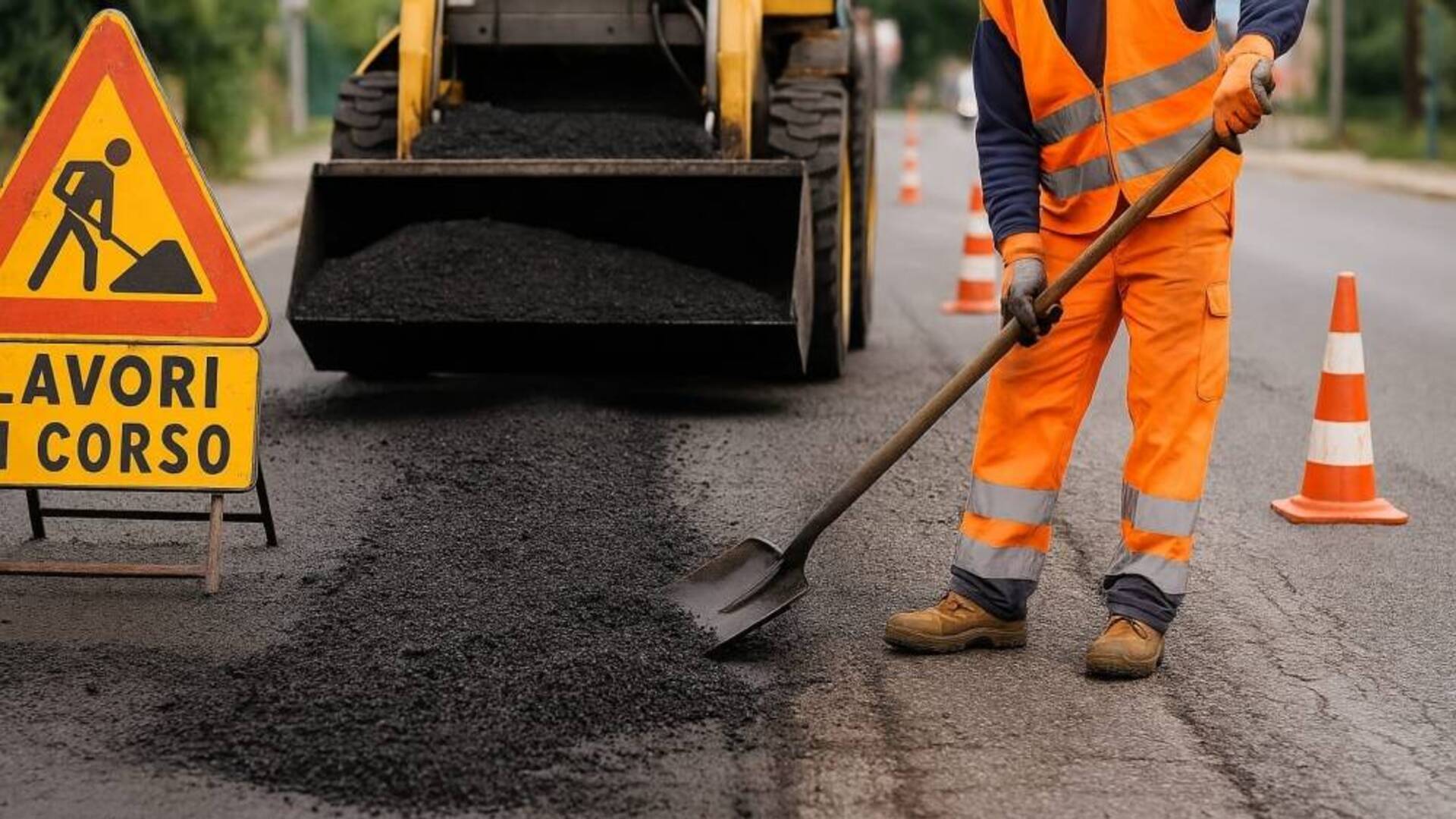 Lavori stradali a Terralba: modifiche alla viabilità