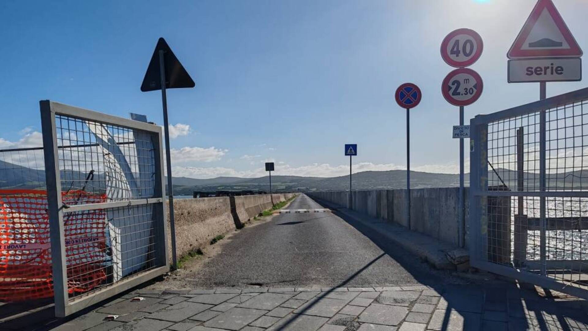 Ponte di Marceddì, nuova chiusura temporanea per i lavori di riqualificazione