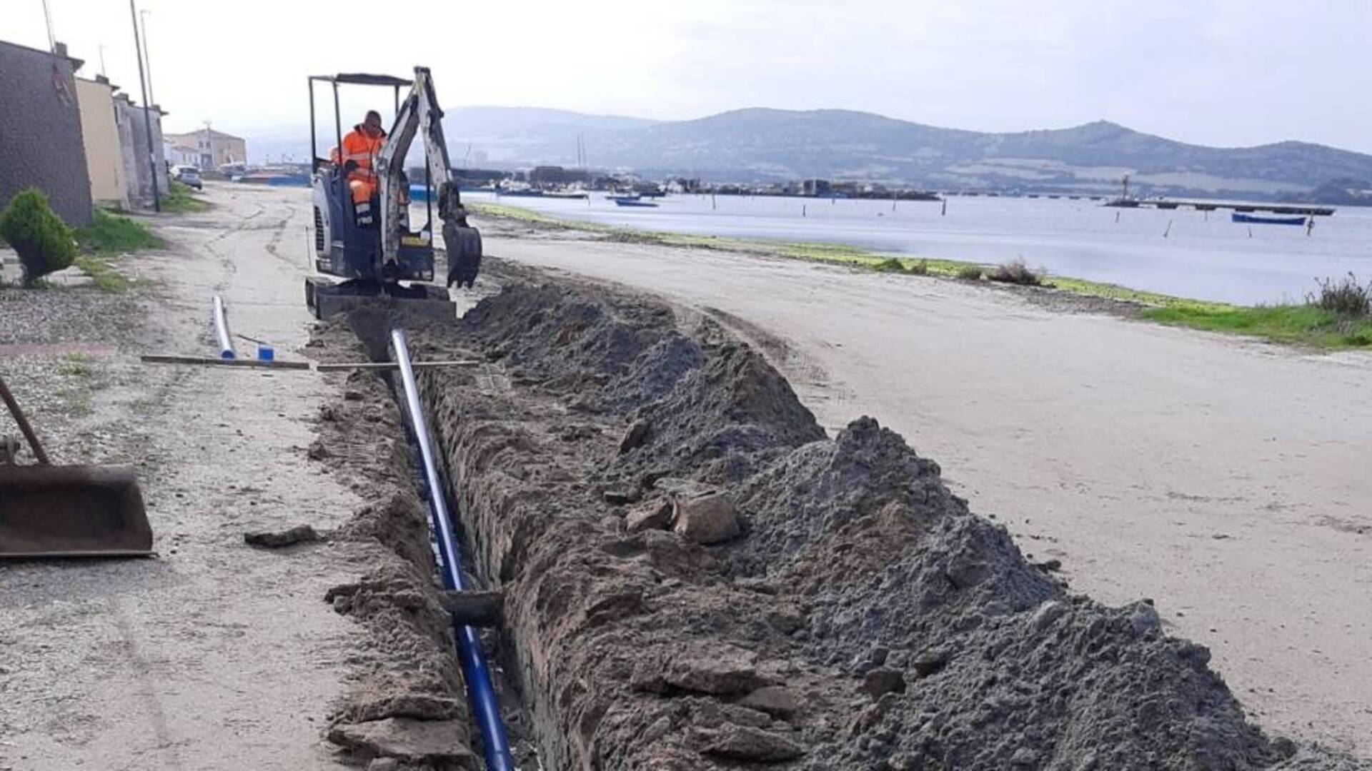 Marceddì lavori condotte