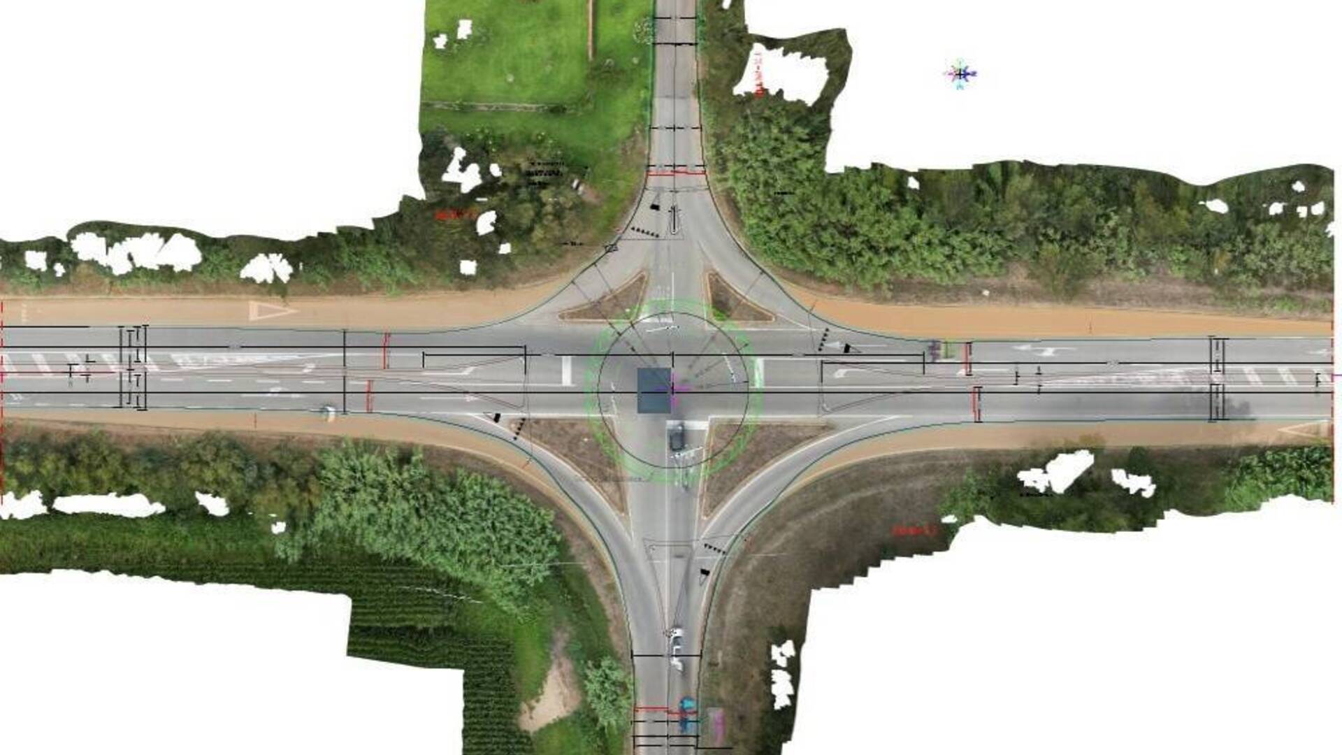 Al via i lavori per la realizzazione della rotatoria: più sicurezza nelle strade provinciali di Arborea