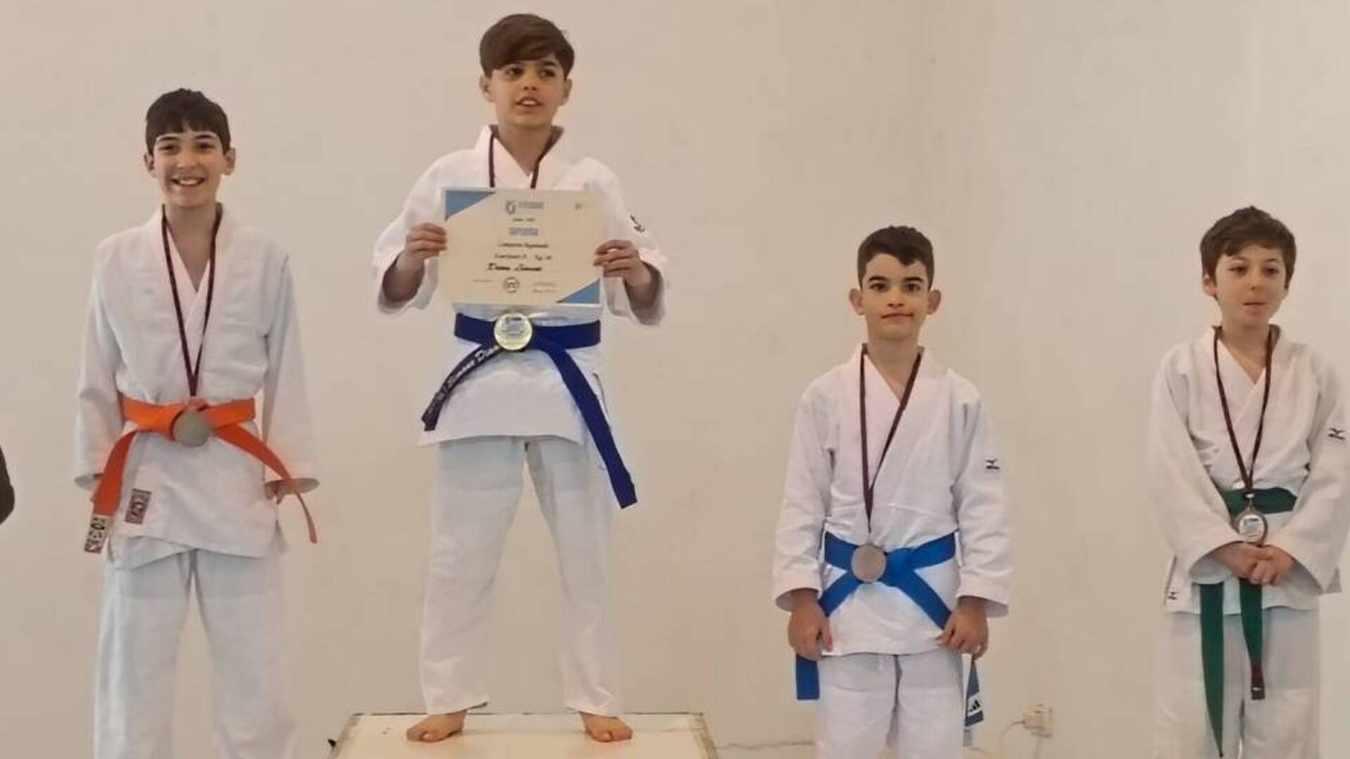 Oro per la G.S. Judo Terralba: Simone Diana trionfa ai Campionati regionali