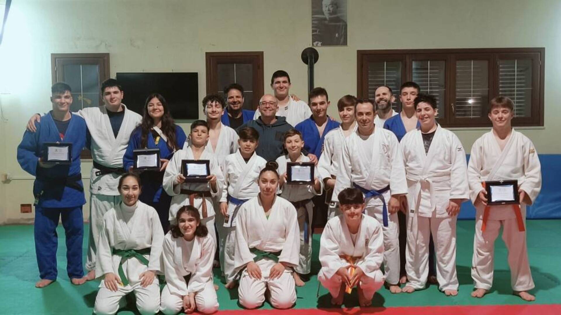 Atleti della G.S Judo Terralba