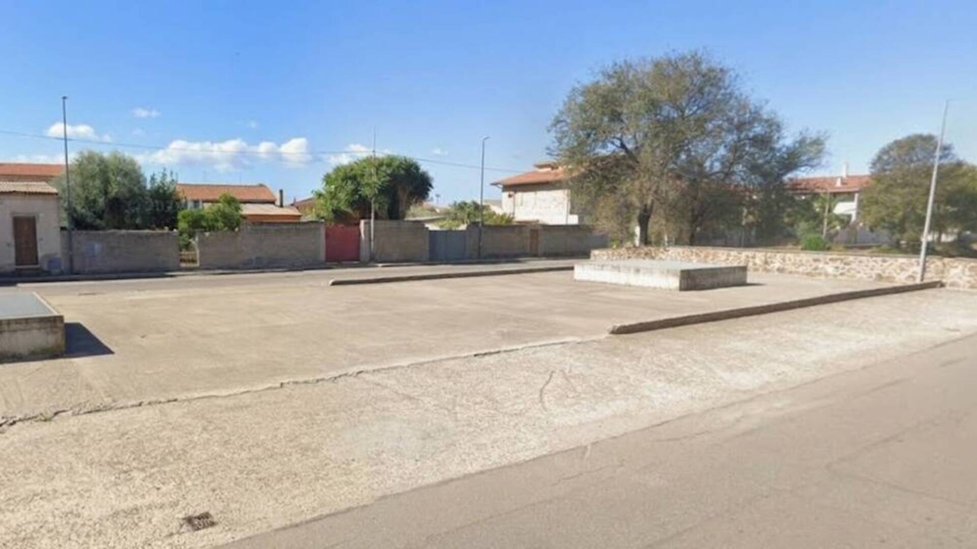 Canale coperto Marrubiu via Tirso via Tevere