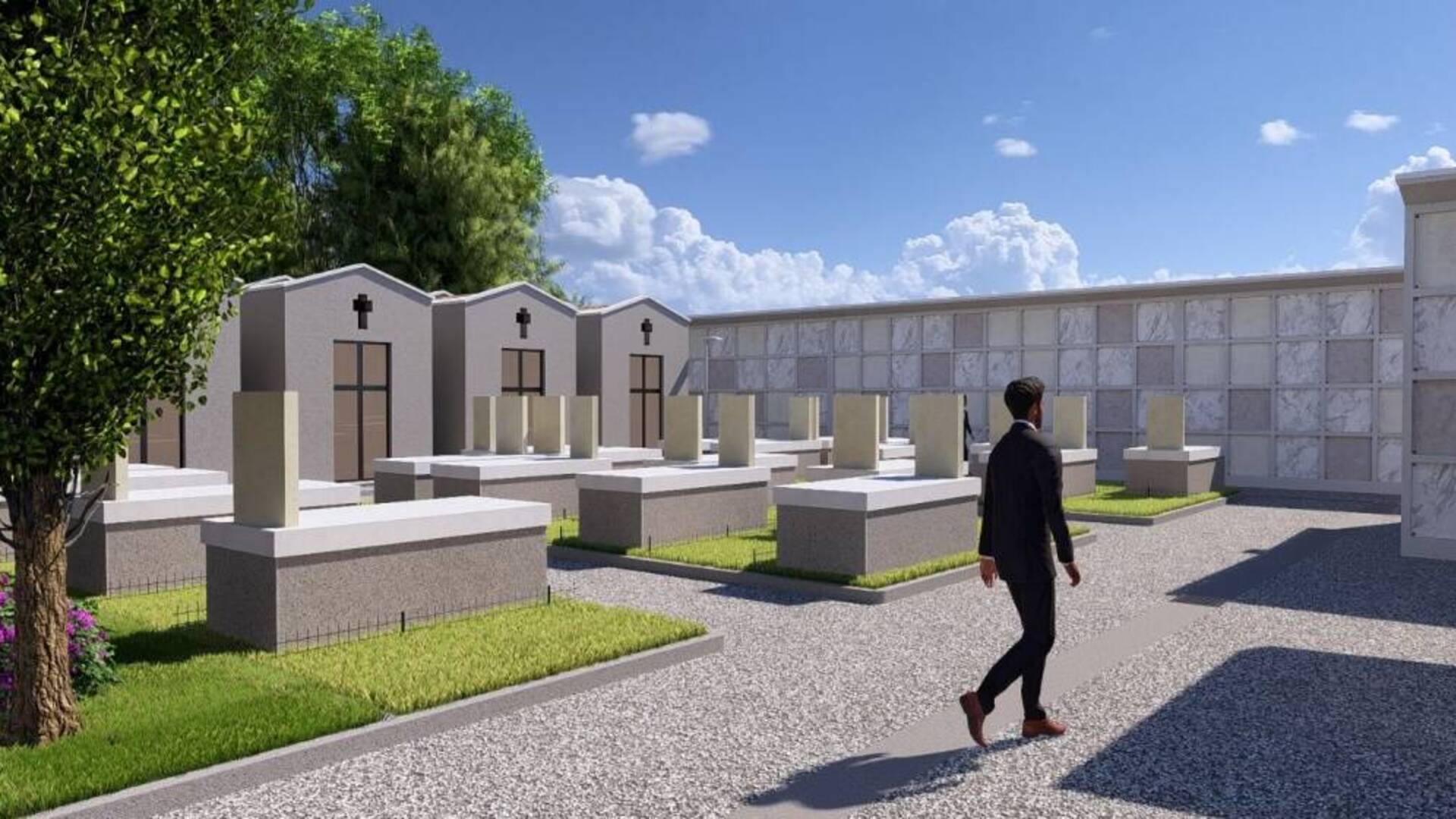 Nuovi loculi, tombe e cappelle: via ai lavori al cimitero di Marrubiu, con oltre 400 posti in più