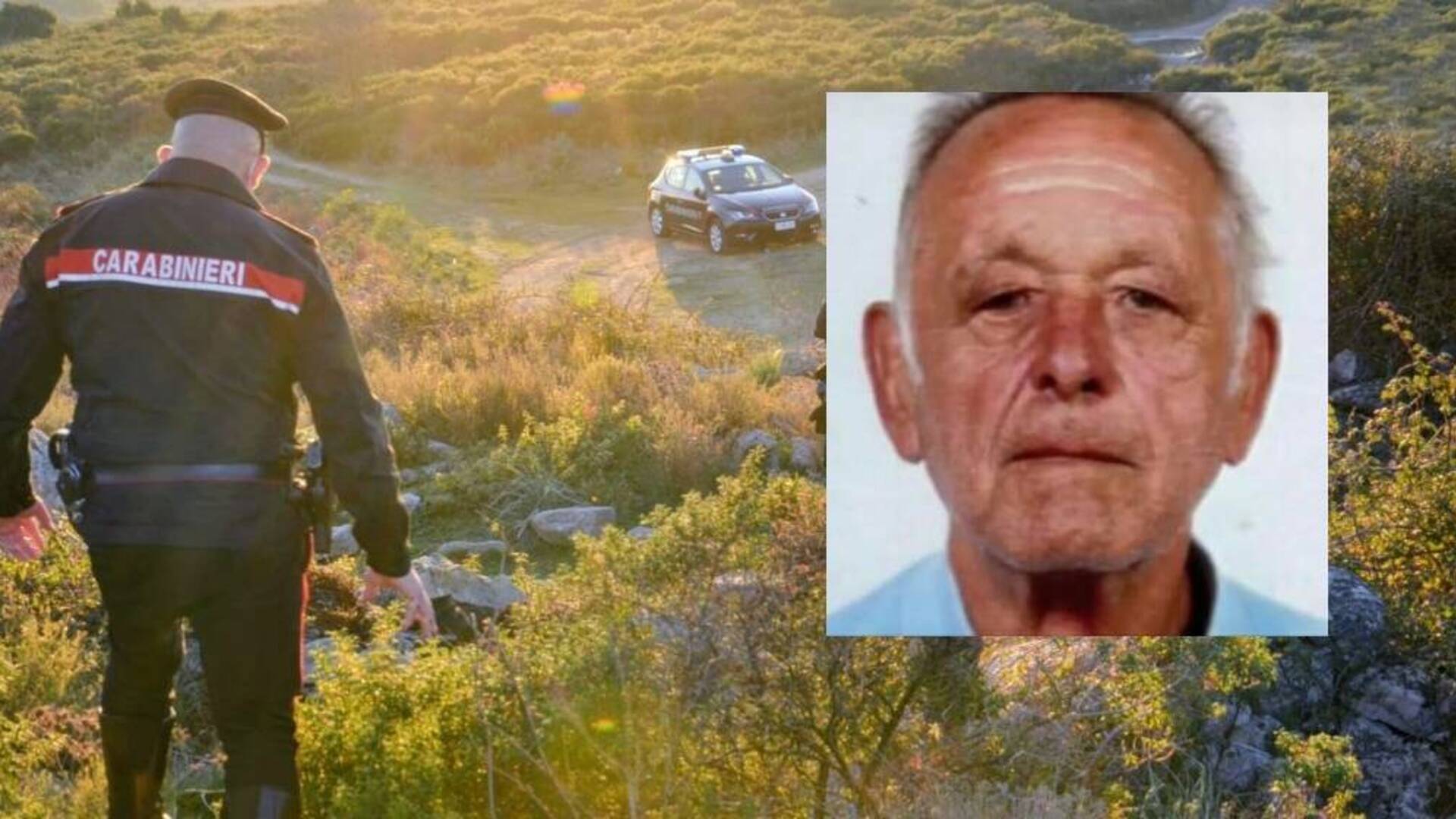 Trovato il corpo senza vita di Giuseppe Caddia, l’anziano scomparso a San Gavino