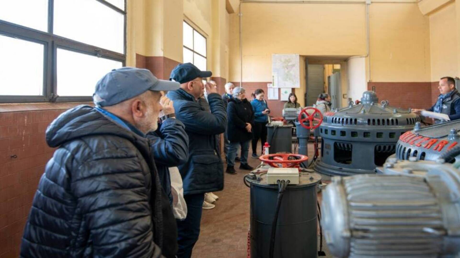 Idrovora di Sassu - Giornate FAI di Primavera - Foto delegazione Oristano 