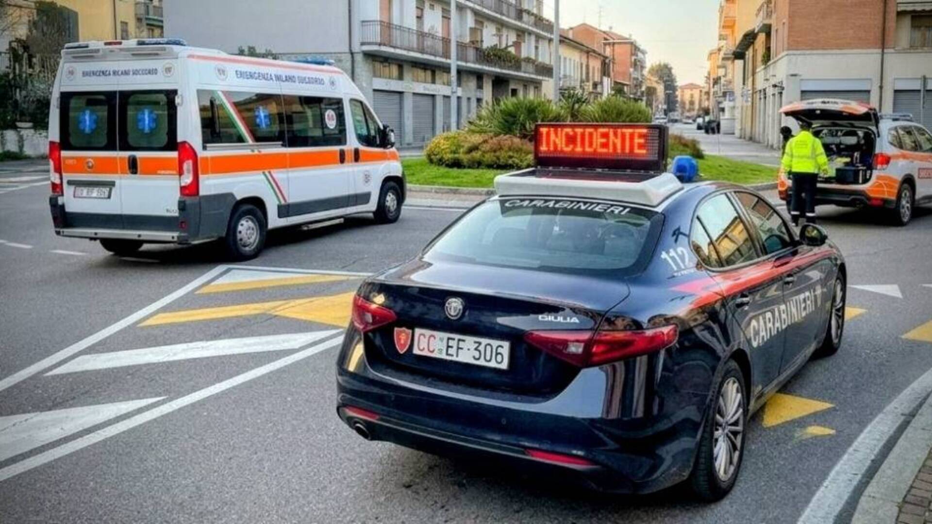 Incidente lungo la ex Statale: tre persone all’ospedale. In volo l’elisoccorso