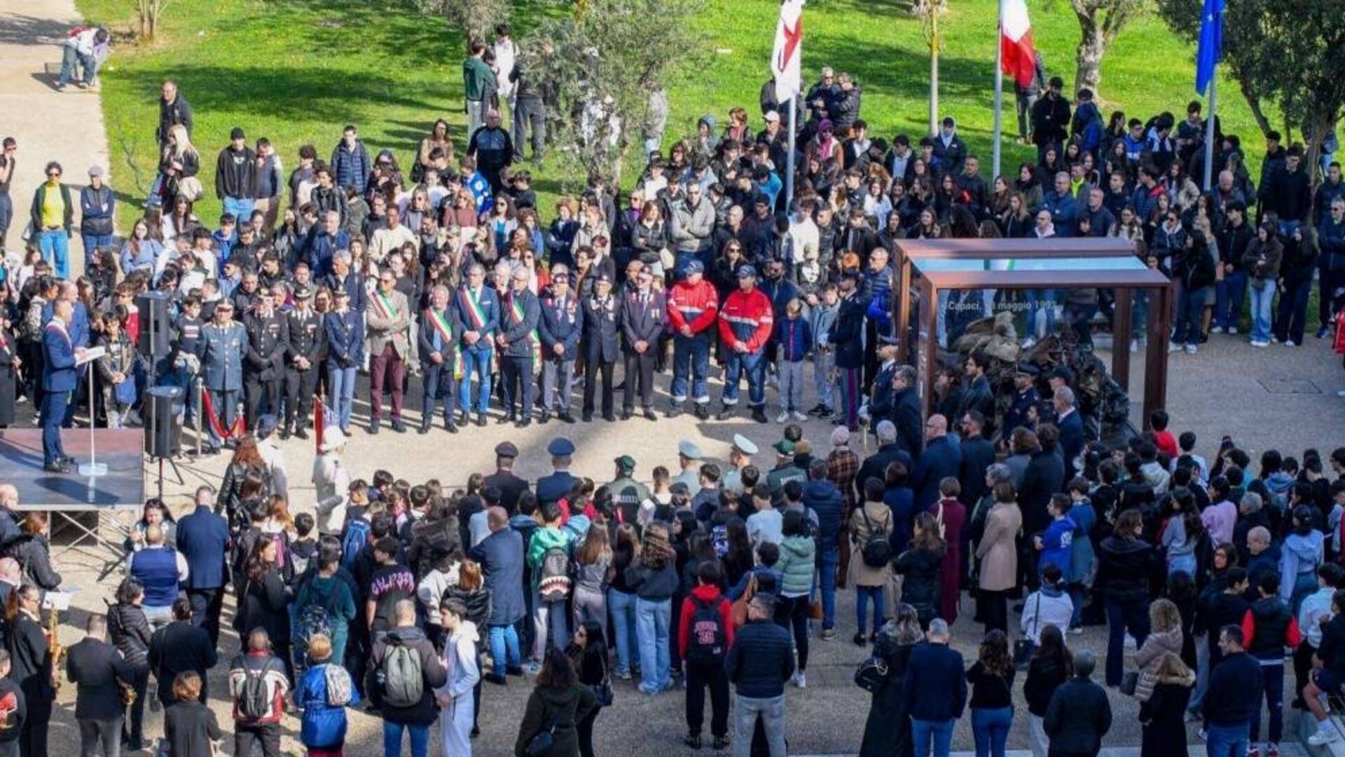 Sacrificio e amore per la giustizia: a Sanluri la Teca della Memoria con l’auto del giudice Falcone – Foto