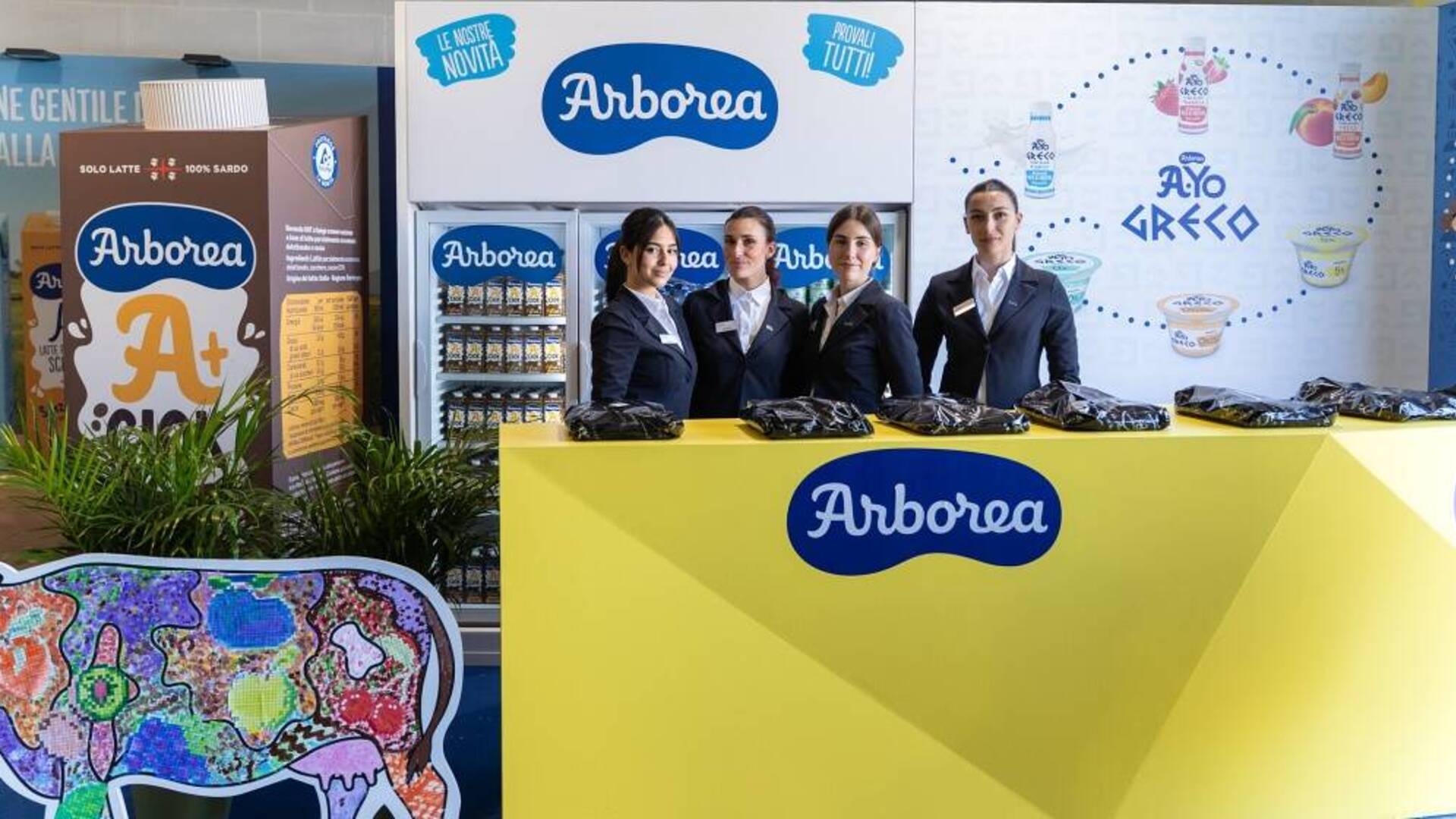 Nutrizione, creatività e gusto con il Latte Arborea presente alla Fiera dell’Agricoltura