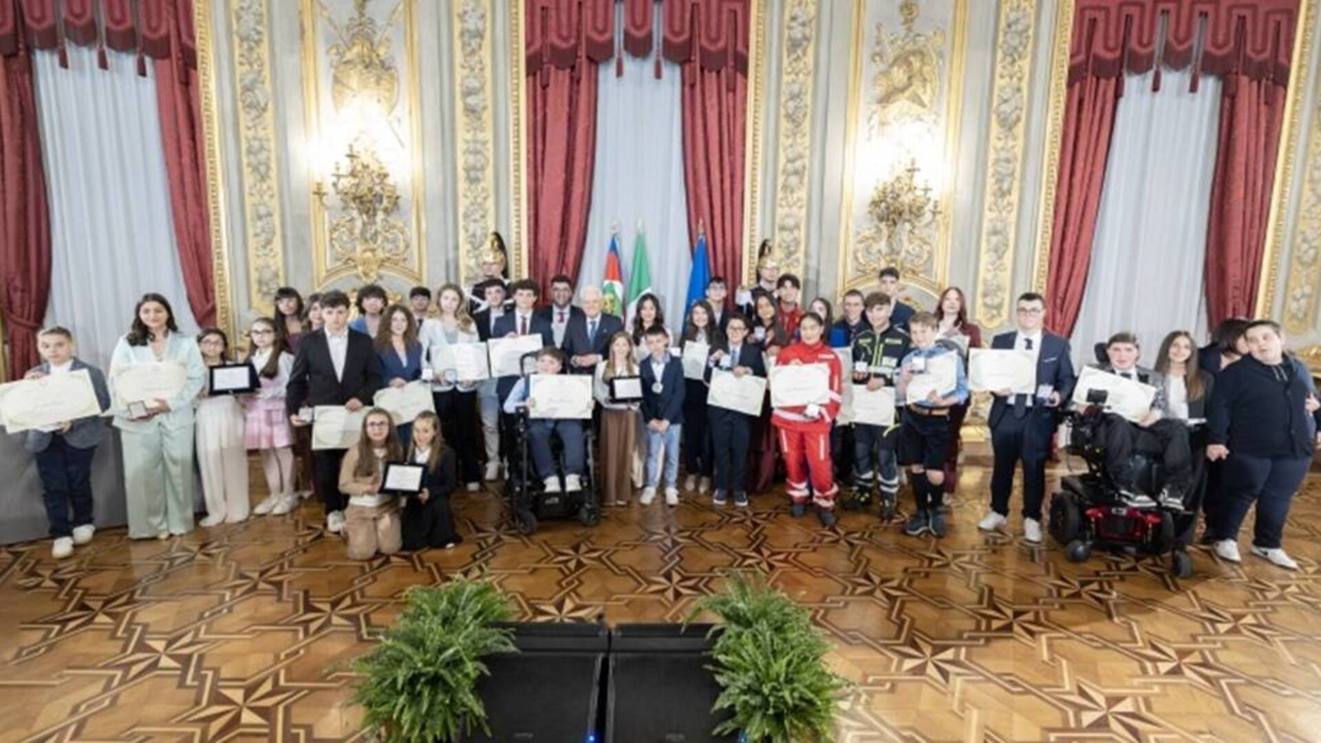 Al Quirinale dal presidente Mattarella lo studente che salvò la vita a un amico a Torre Grande