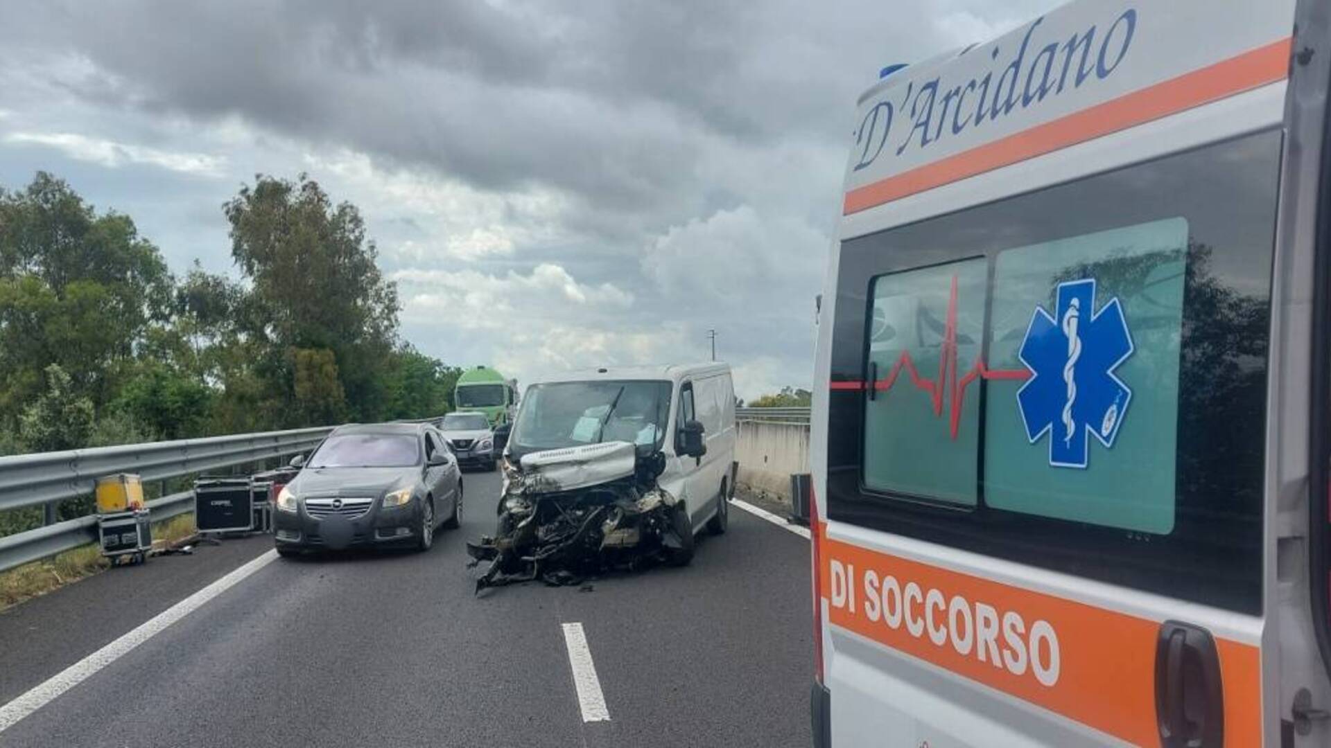 Incidente Statale 131 - Sant'Anna 