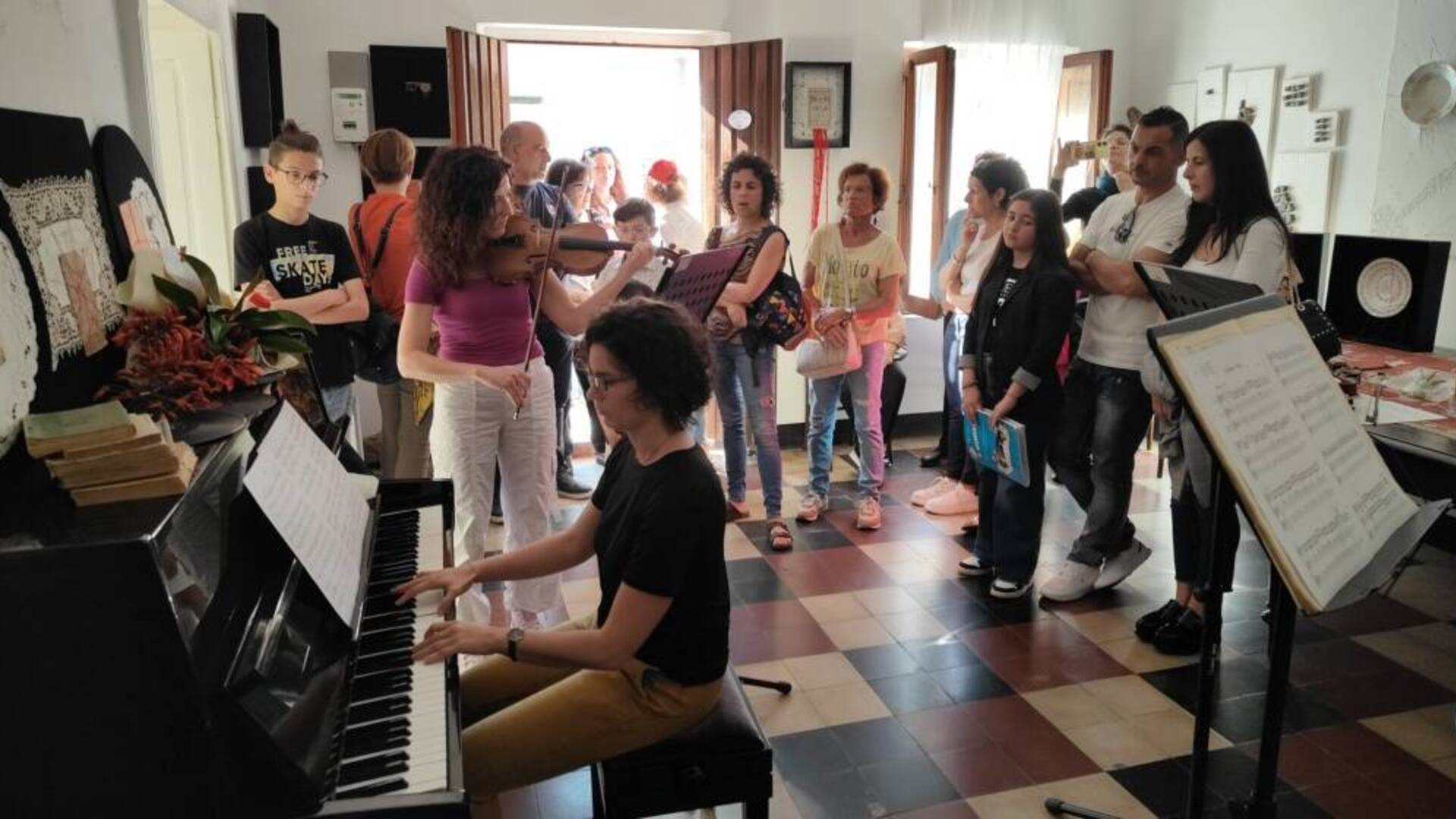 Monumenti Aperti, gli studenti della Scuola di musica “A. Saba” protagonisti a Marrubiu. Il bis a Terralba – Foto