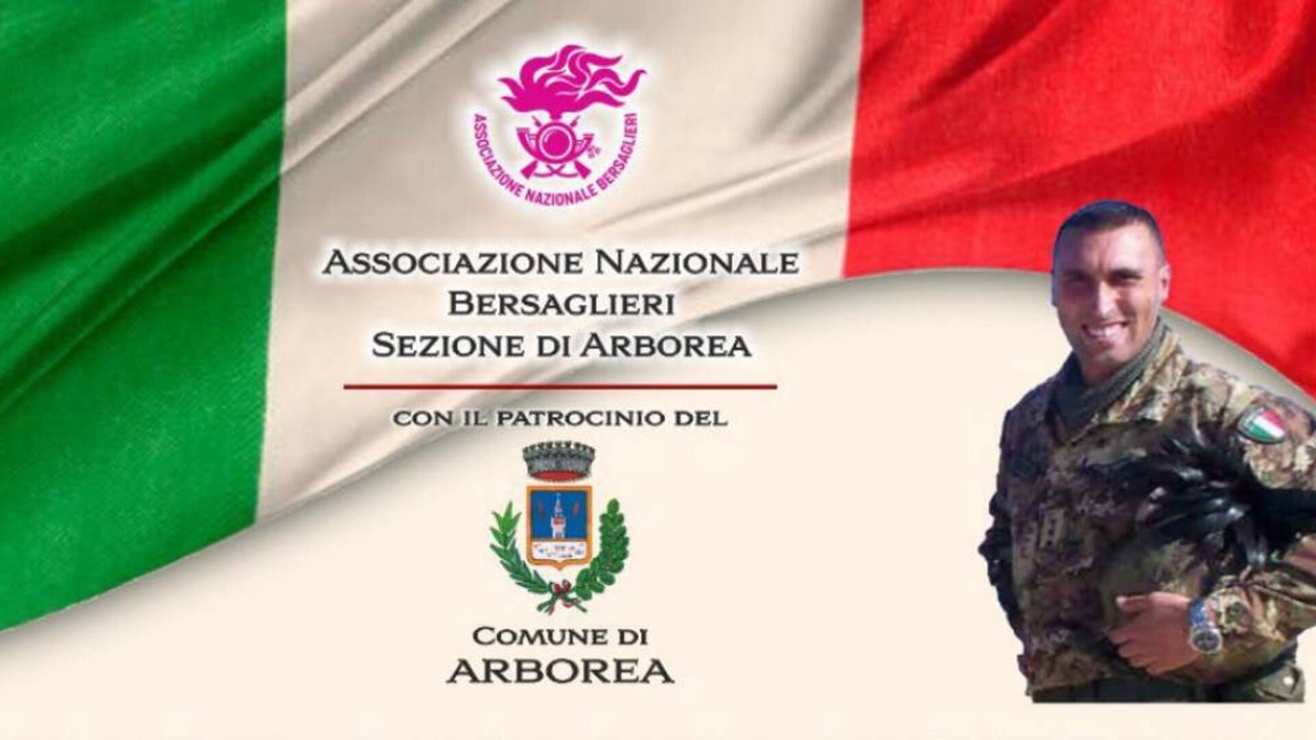 Arborea ricorda Giuseppe La Rosa, medaglia d’oro al valore militare, morto in Afghanistan