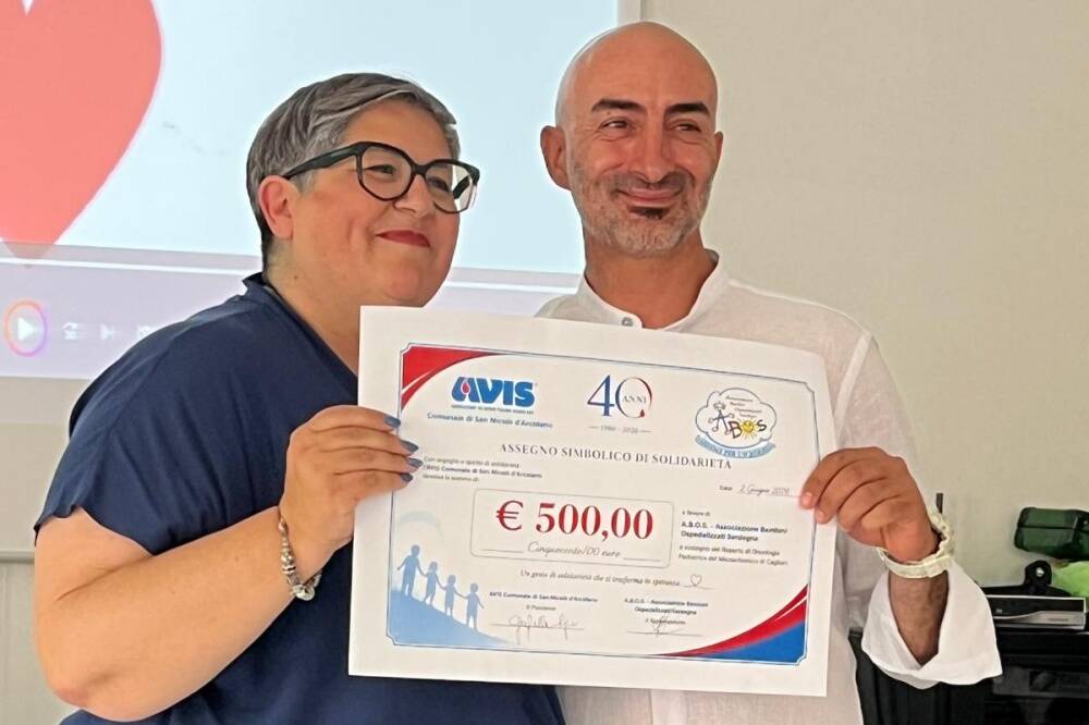 I 40 anni dell'Avis di San Nicolò d'Arcidano 