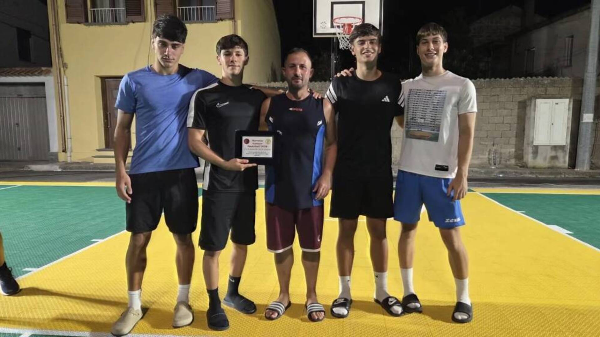 Gli Azzurra Giants vincono il torneo Marrubiu Summer Street Basketball