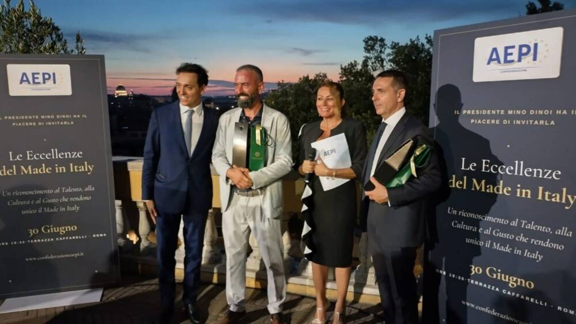 La Cooperativa Produttori Arborea tra le eccellenze del Made in Italy premiate a Roma