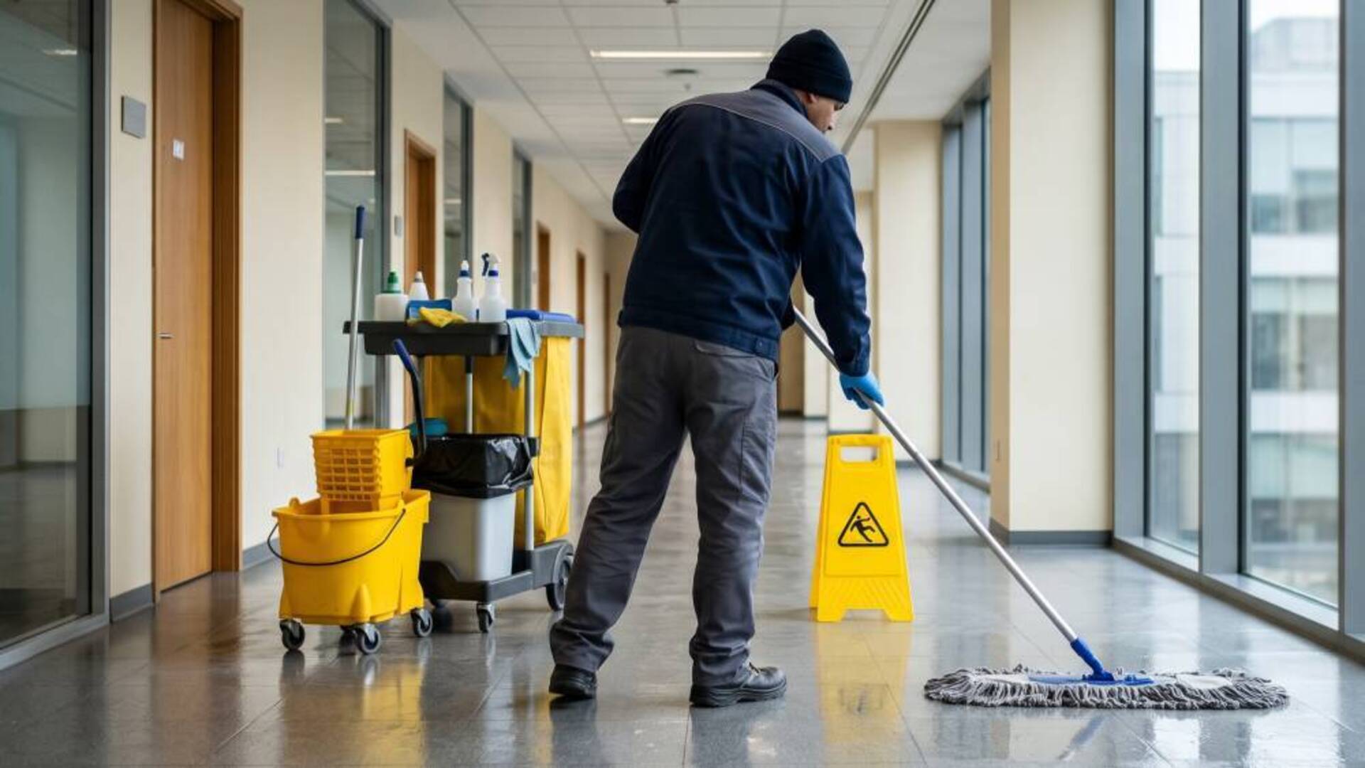 Cercasi con urgenza a Terralba un addetto alle pulizie nei supermercati