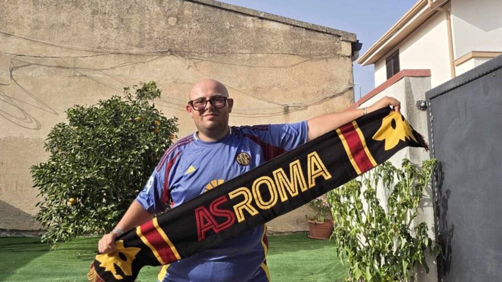 Il sogno giallorosso di Matteo Tiberi: fondare a Terralba un Roma Club dedicato al capitano Francesco Totti