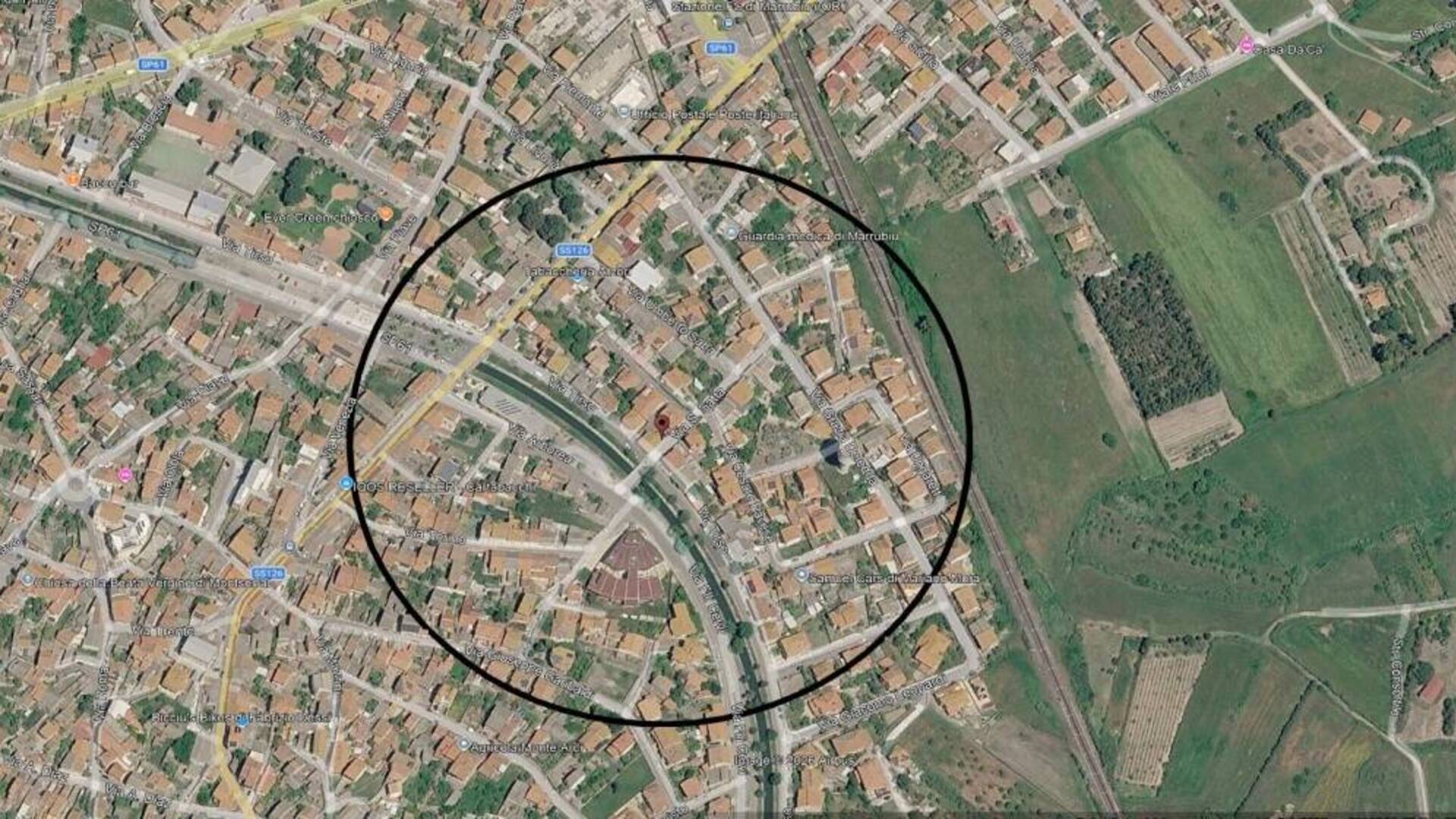 Mappa disinfestazioni Marrubiu