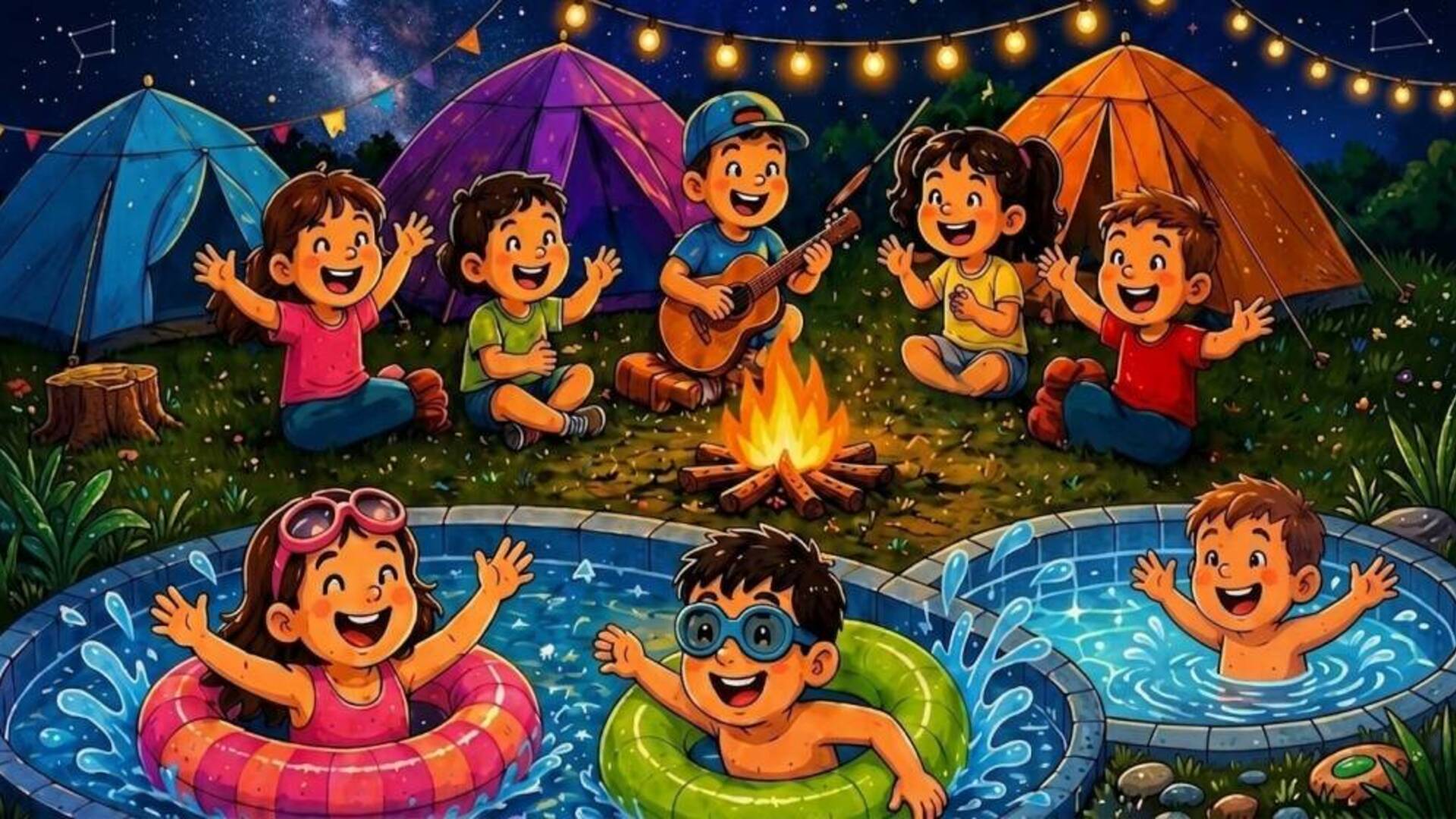 Niente cellulare, solo divertimento: a Marrubiu una notte in tenda per vivere una sera in compagnia