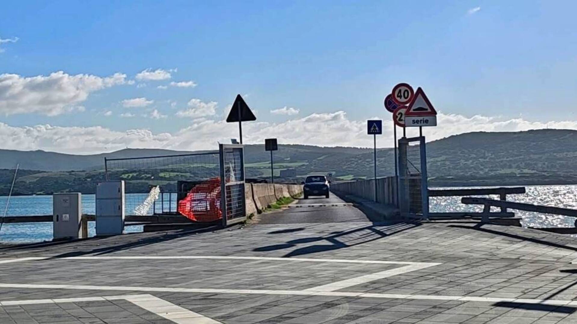 Ponte di Marceddì, dopo l’estate nuova chiusura per i lavori di riqualificazione