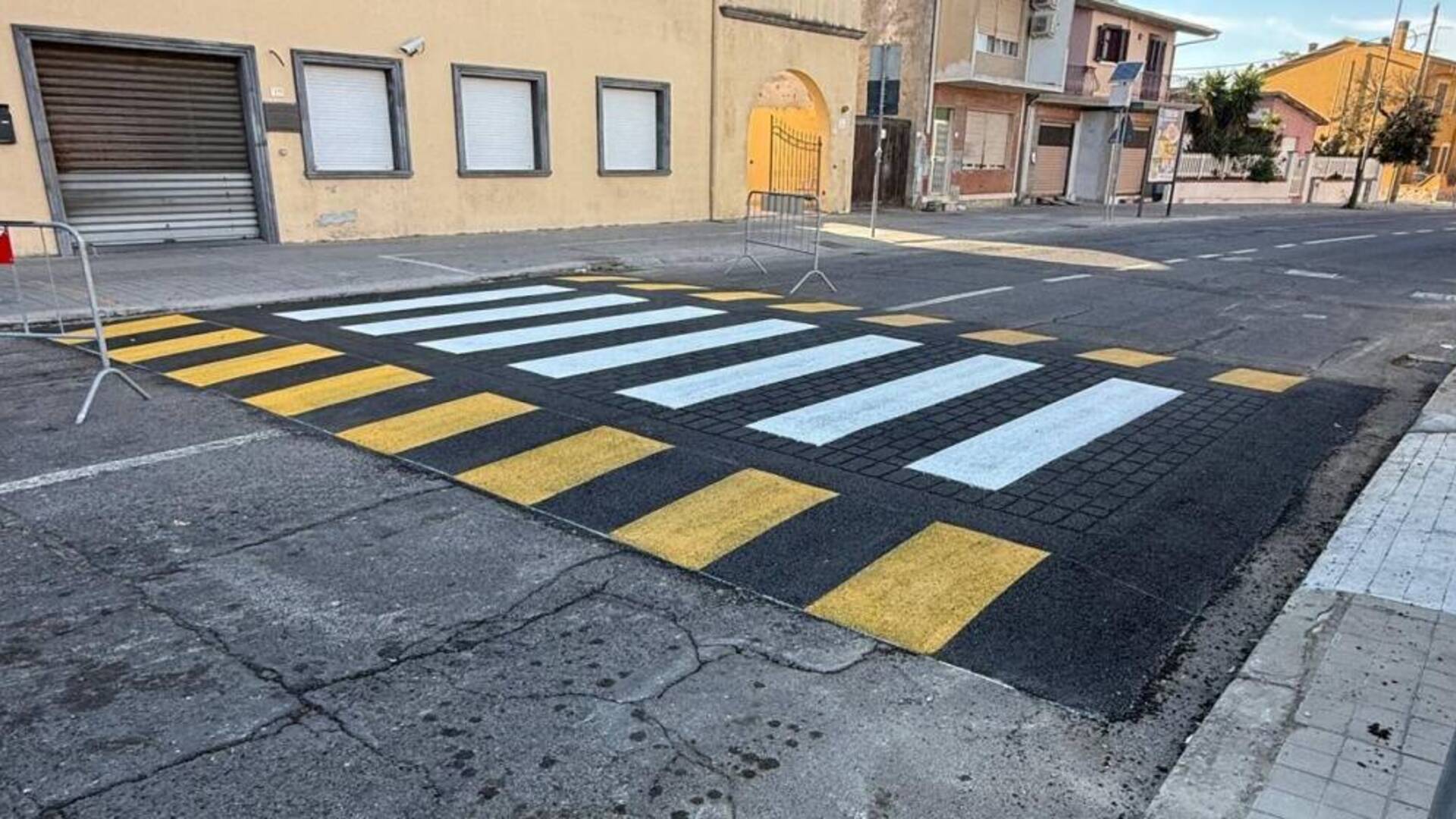 Più sicurezza sulle strade: a Terralba tre nuovi attraversamenti pedonali rialzati