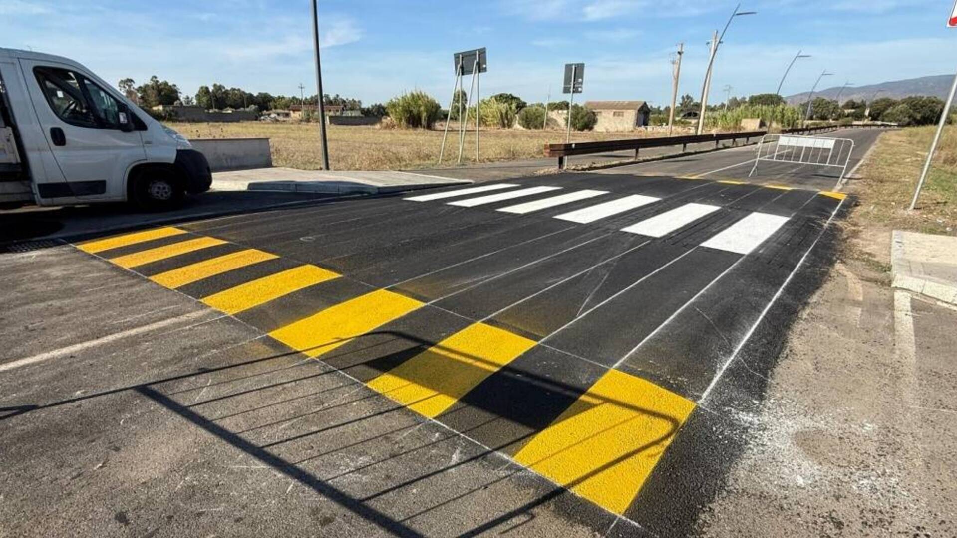 Attraversamenti pedonali rialzati Terralba 