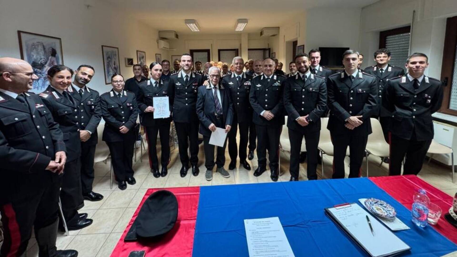 Carabinieri in servizio e in congedo a confronto a Villacidro per tramandare i valori dell’Arma