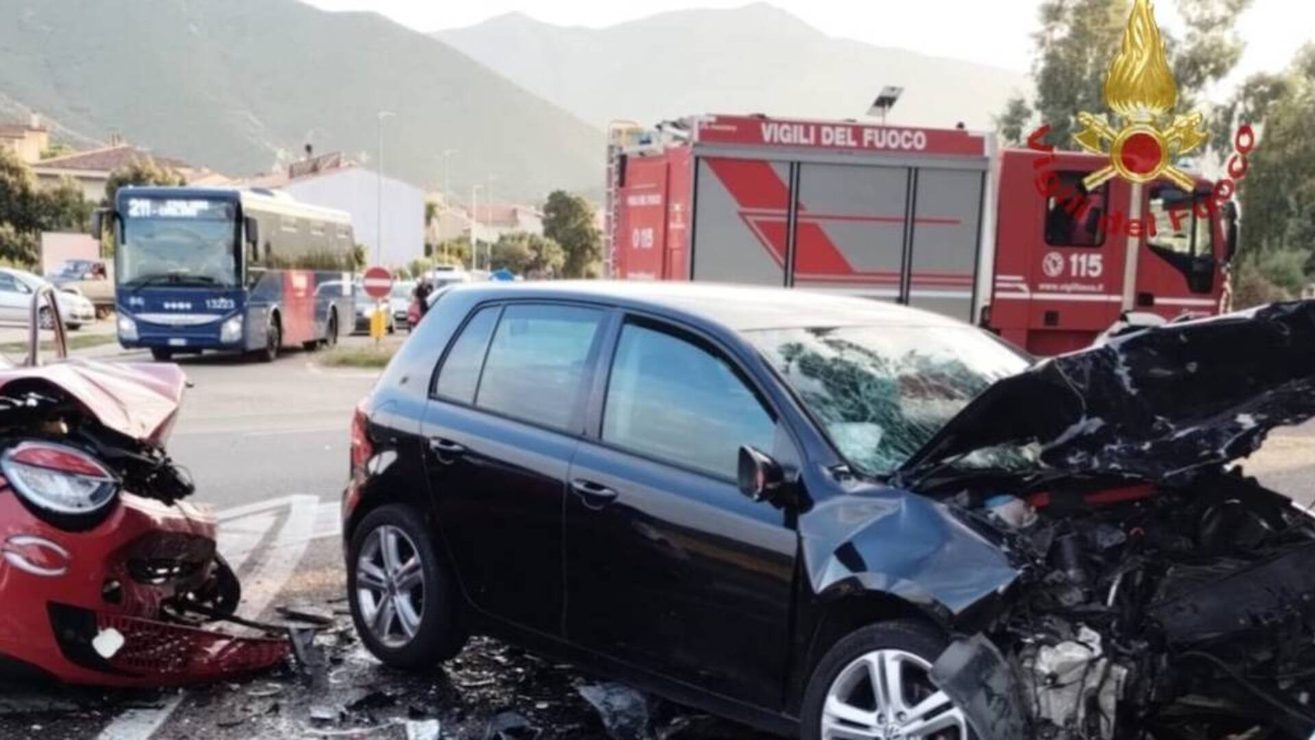 villacidro incidente stradale