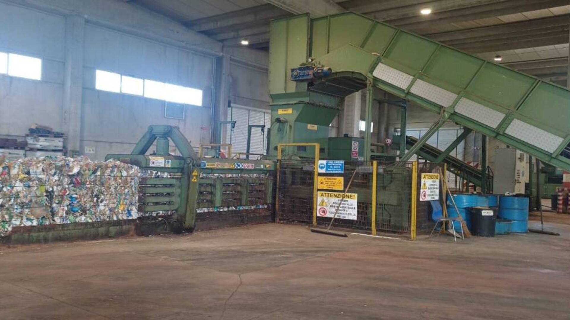 Consorzio industriale del Medio Campidano, l’impianto per il trattamento della plastica torna operativo
