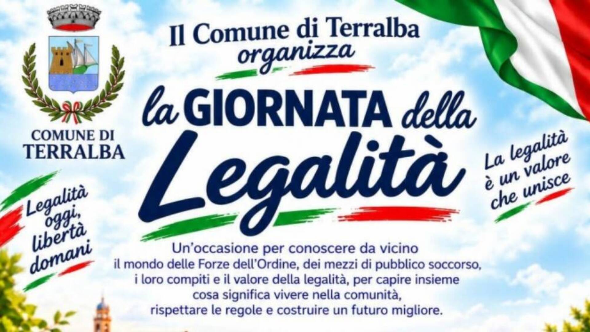 A Terralba c’è la Giornata della Legalità, per conoscere da vicino forze dell’ordine e volontariato